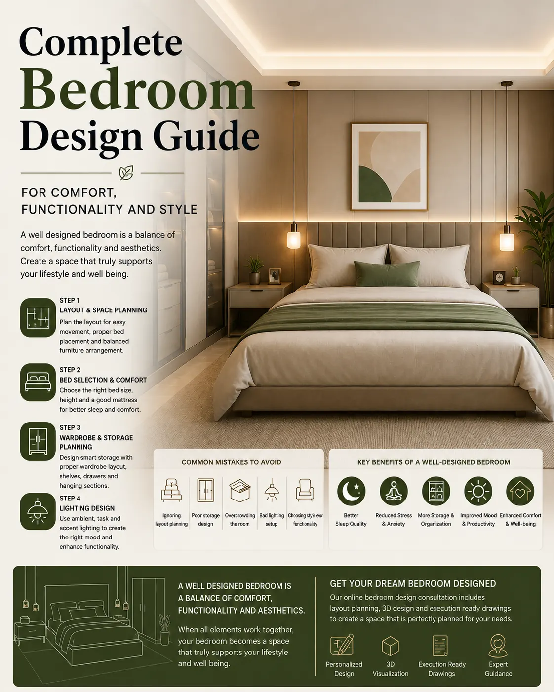 Complete bedroom design guide